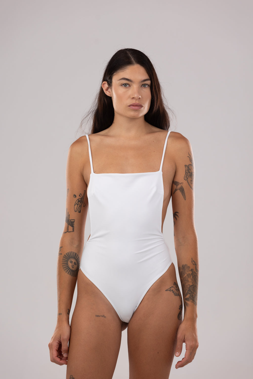Bañador de una pieza - Blanco